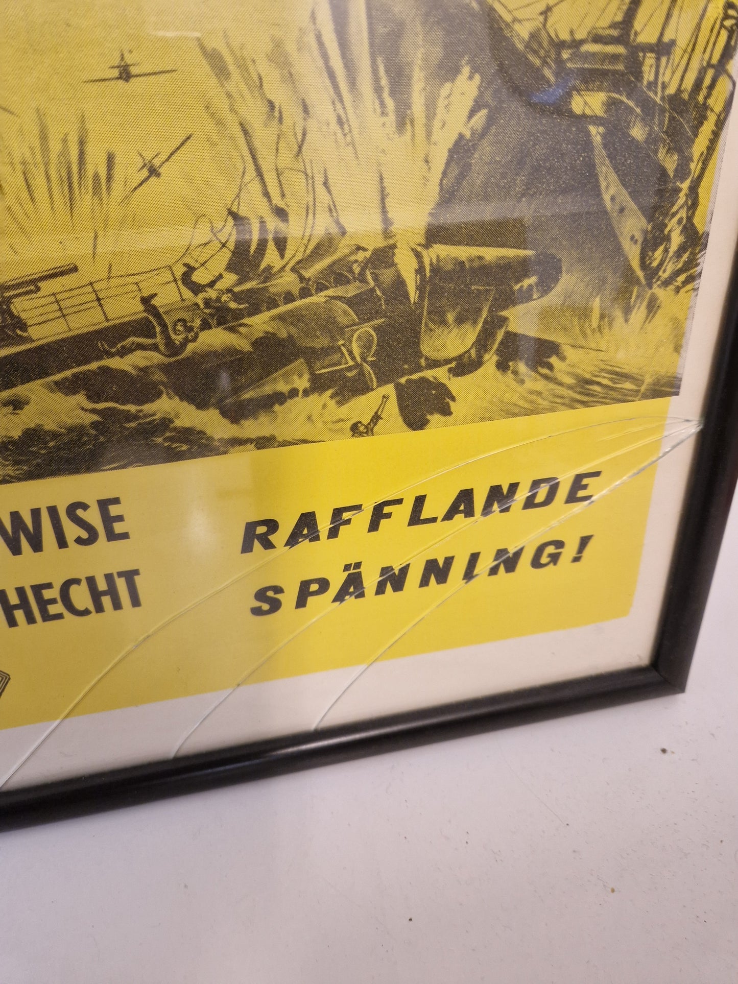 Inramade filmaffischer