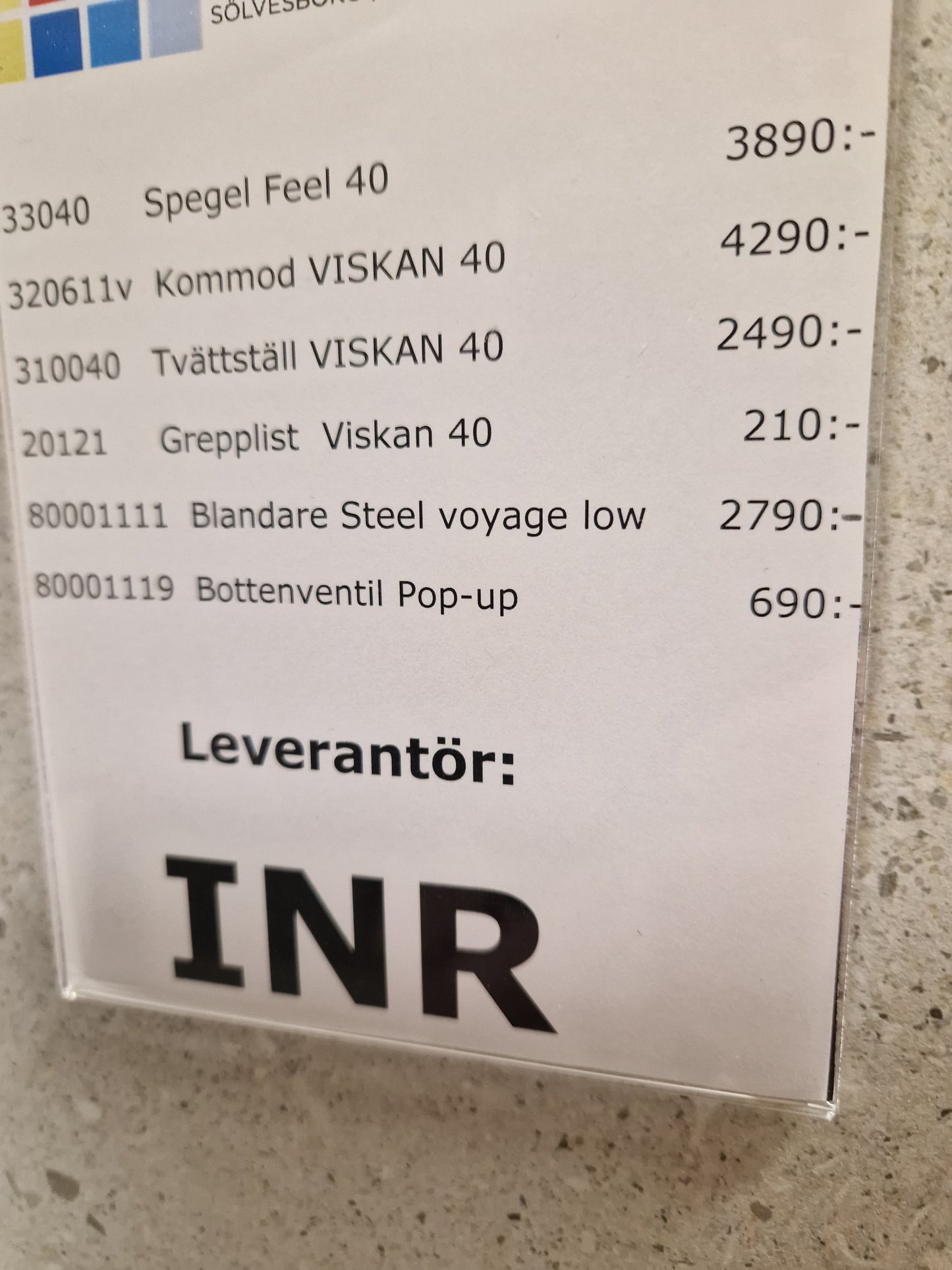 Vask, underskåp, spegel