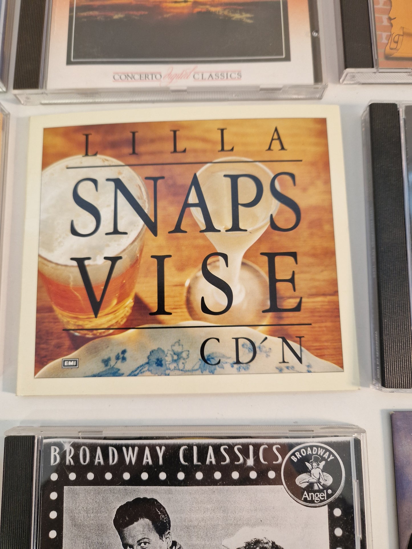 CD skivor blandad musik mm