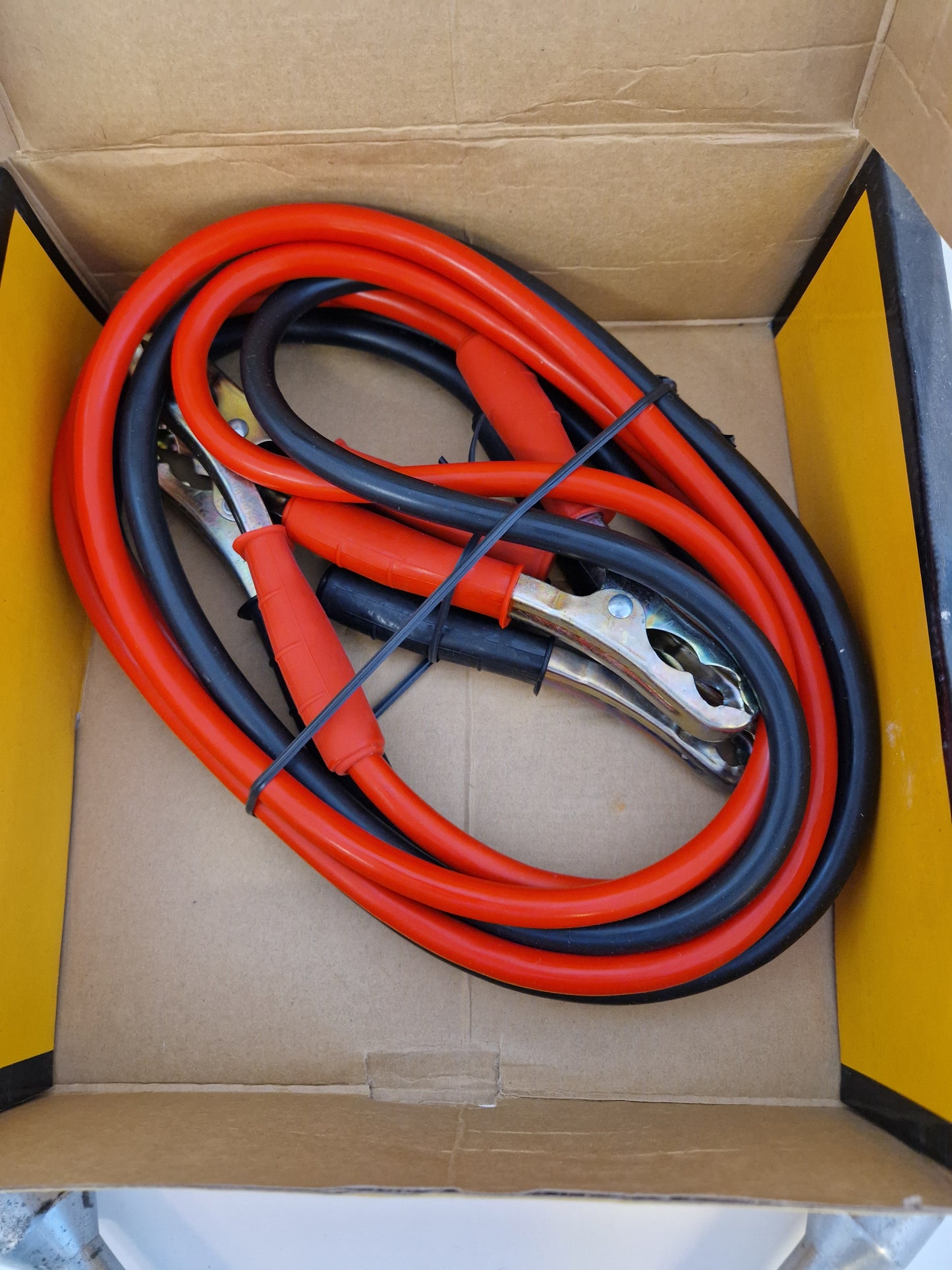 Biltema 25mm2 X 3m startkablar mm.