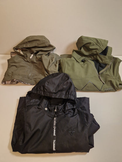 HUMMEL & Name It huvjackor 6-9år.