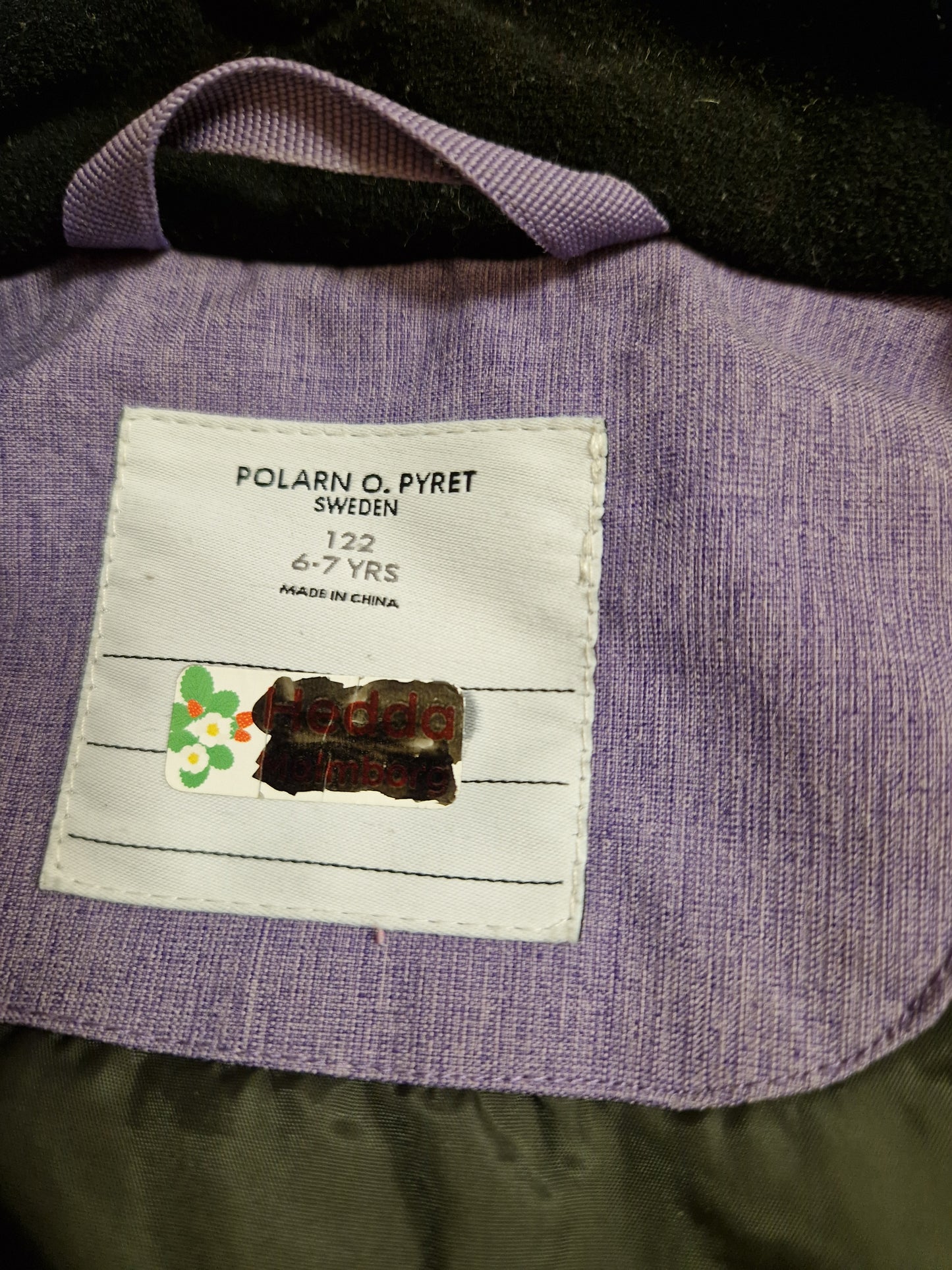 Polarn O. Pyret jacka & byxa stl. 122.