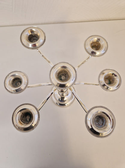 Ljusstake / kandelaber i nysilver