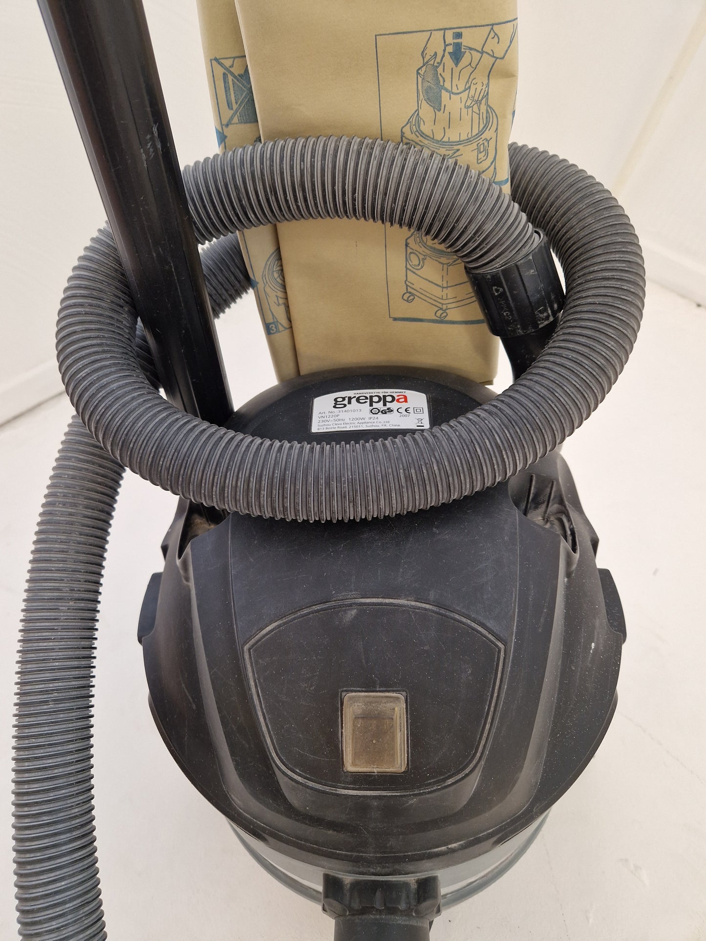 Greppa dammsugare 230V 1200W