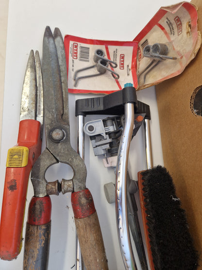 Div. utrustning och verktyg för trädgård