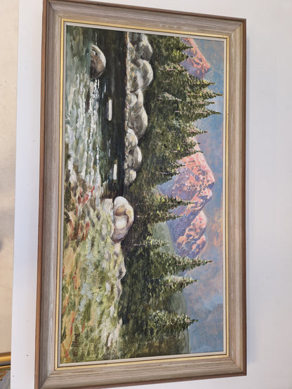 3st tavlor med naturmotiv