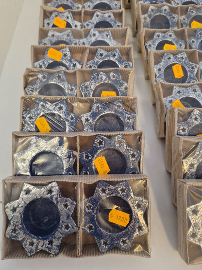 63 par ljushållare för värmeljus