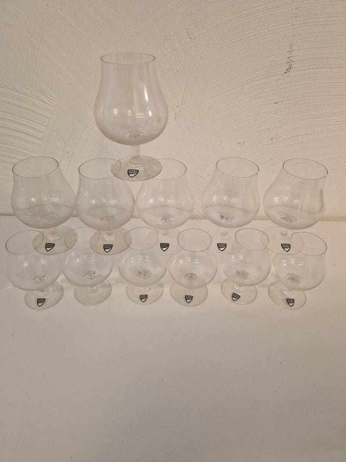 Orrefors 12st konjakskupor