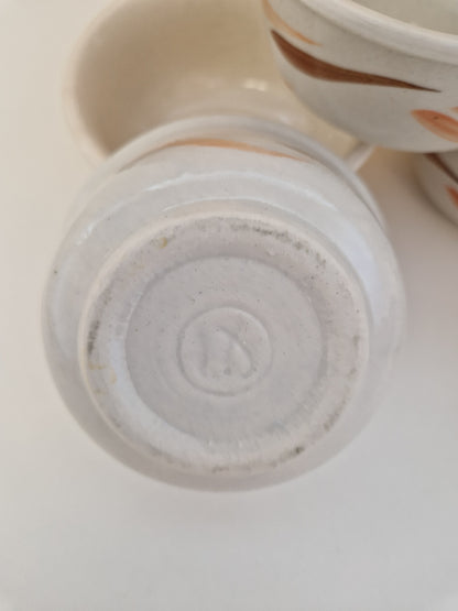 4st glasskålar mm bl.a. Skruf & Nybro samt 8st dessertskålar i keramik