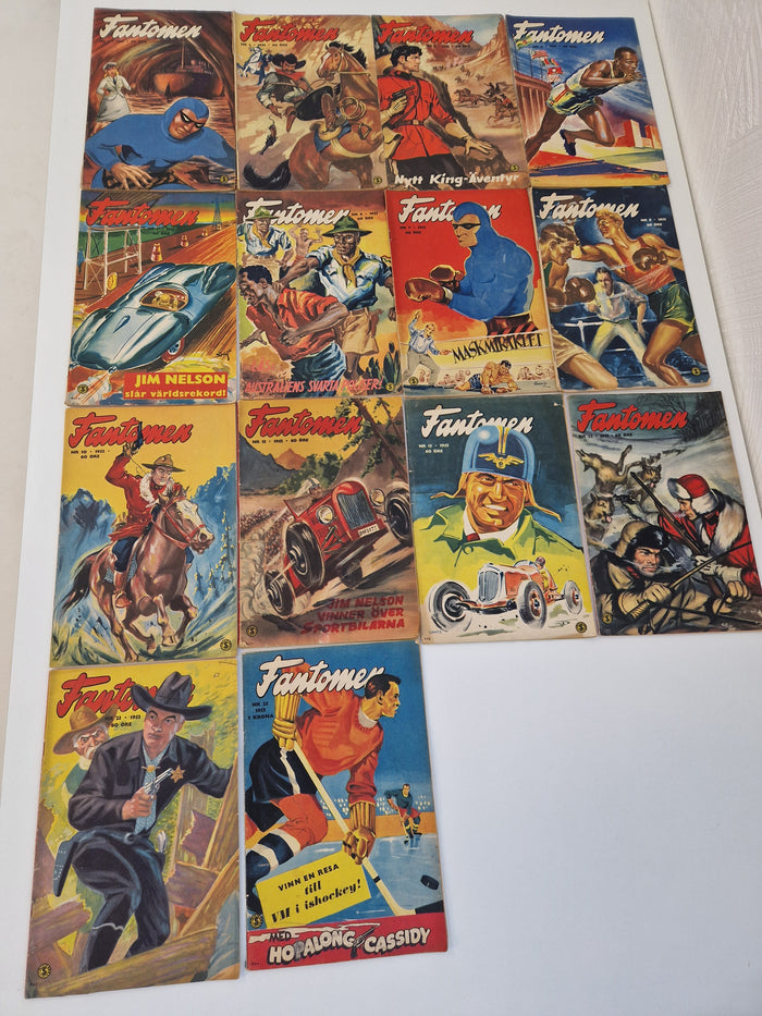 Serietidningar Fantomen från 1953
