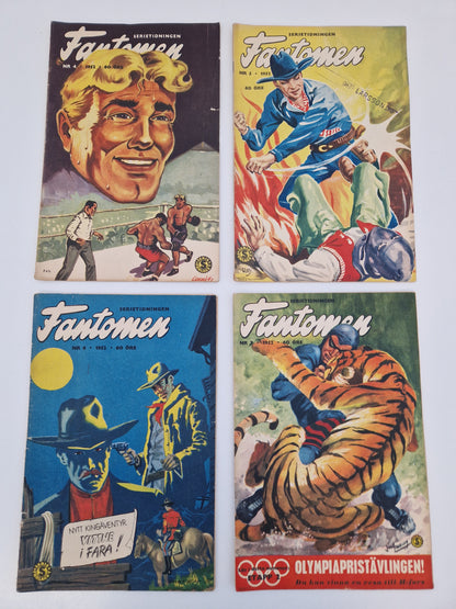 Serietidningar Fantomen från 1952