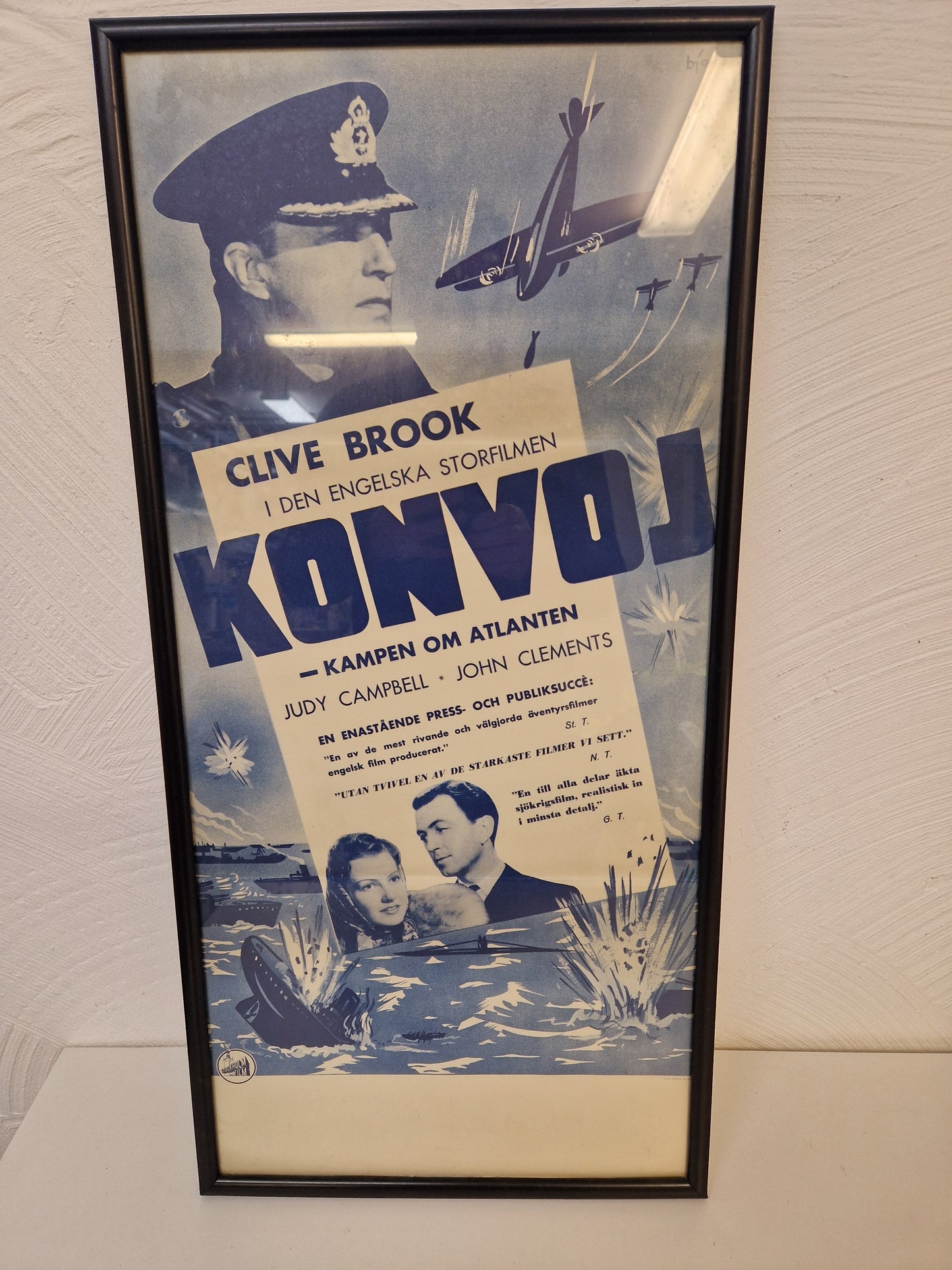 Inramade filmaffischer