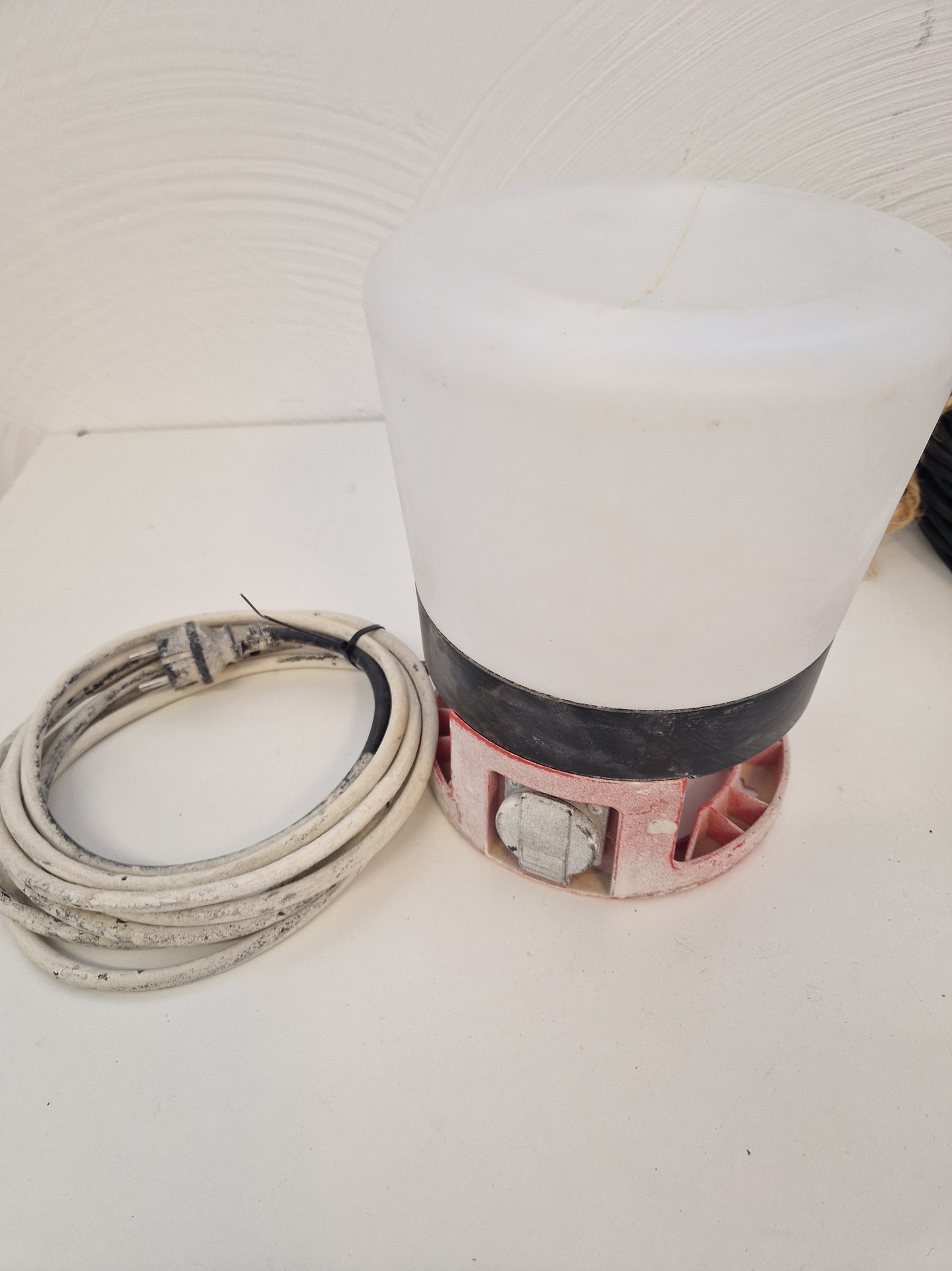Bygglampa & kabel