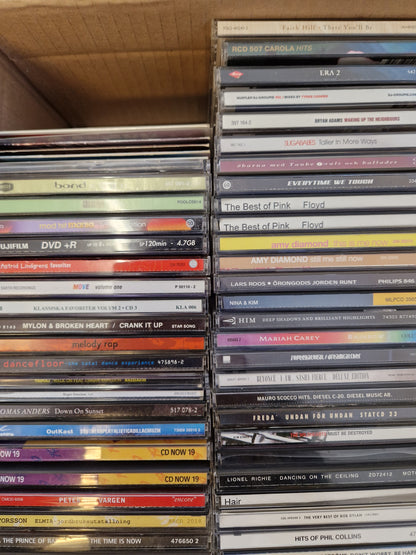 DVD filmer & CD skivor