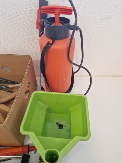 Div. utrustning och verktyg för trädgård