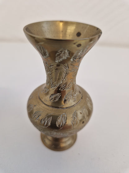 5st små lockurnor mm i mässing