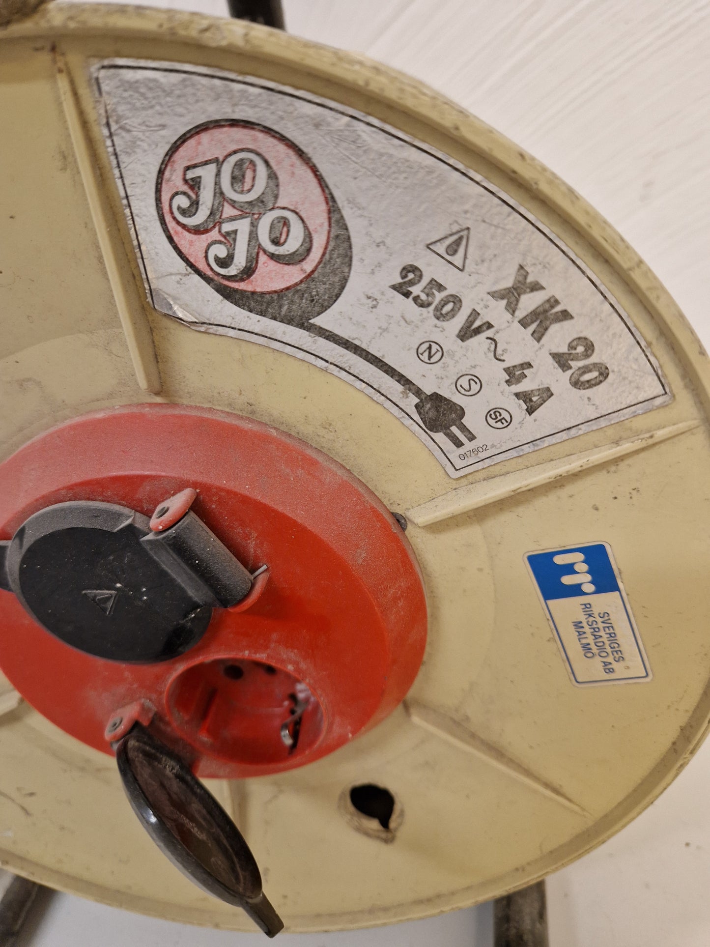 Bygglampa & 20m kabelvinda