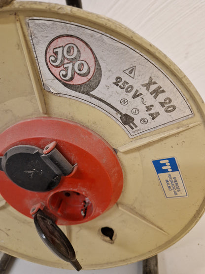 Bygglampa & 20m kabelvinda