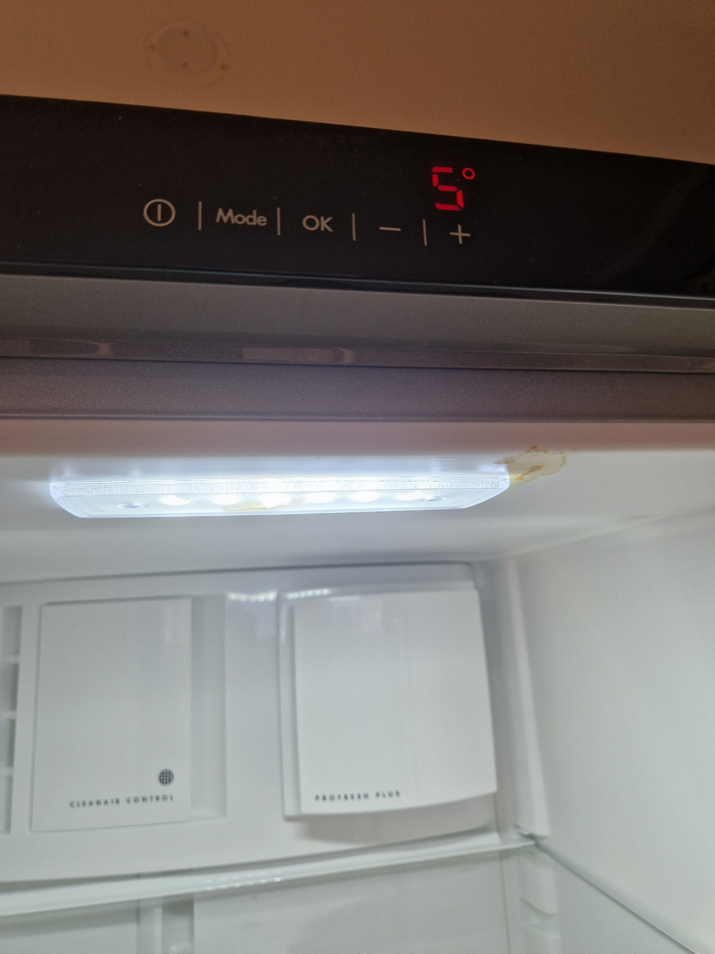 Kylskåp i rostfritt utförande