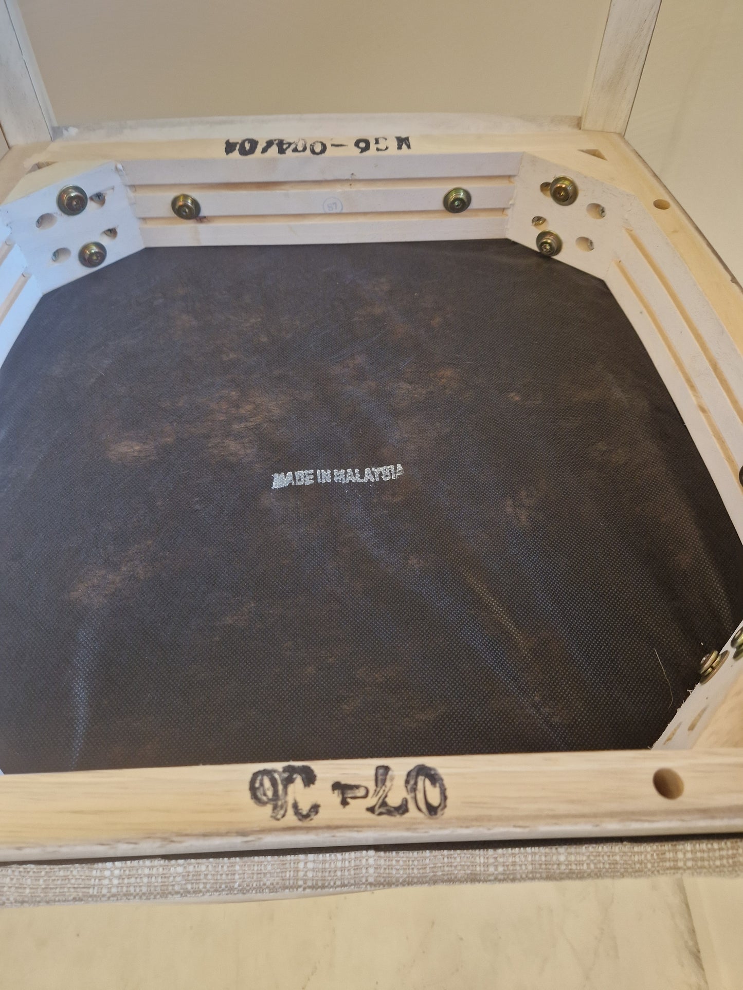 Par antikvita karmstolar "Chabby chic"