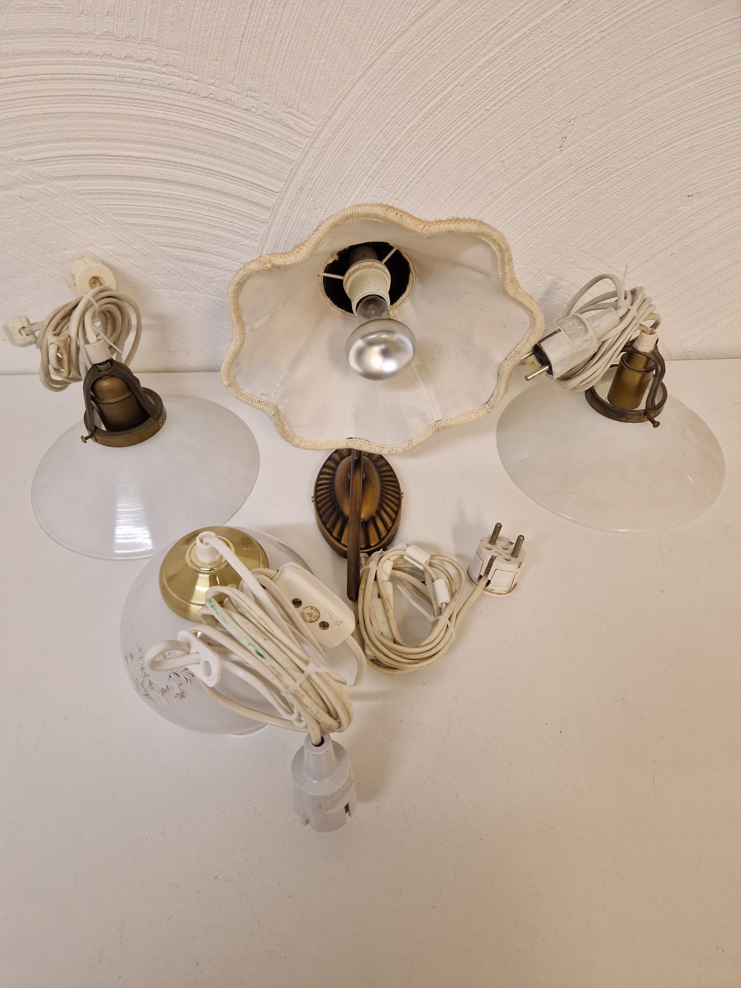 Fönsterlampor & vägglampa