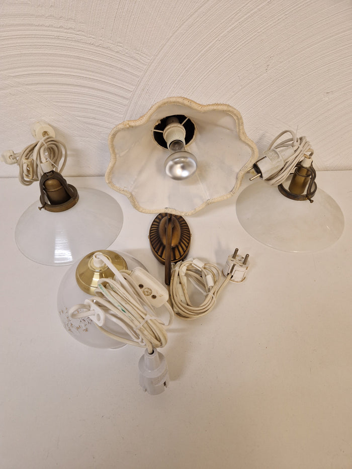 Fönsterlampor & vägglampa