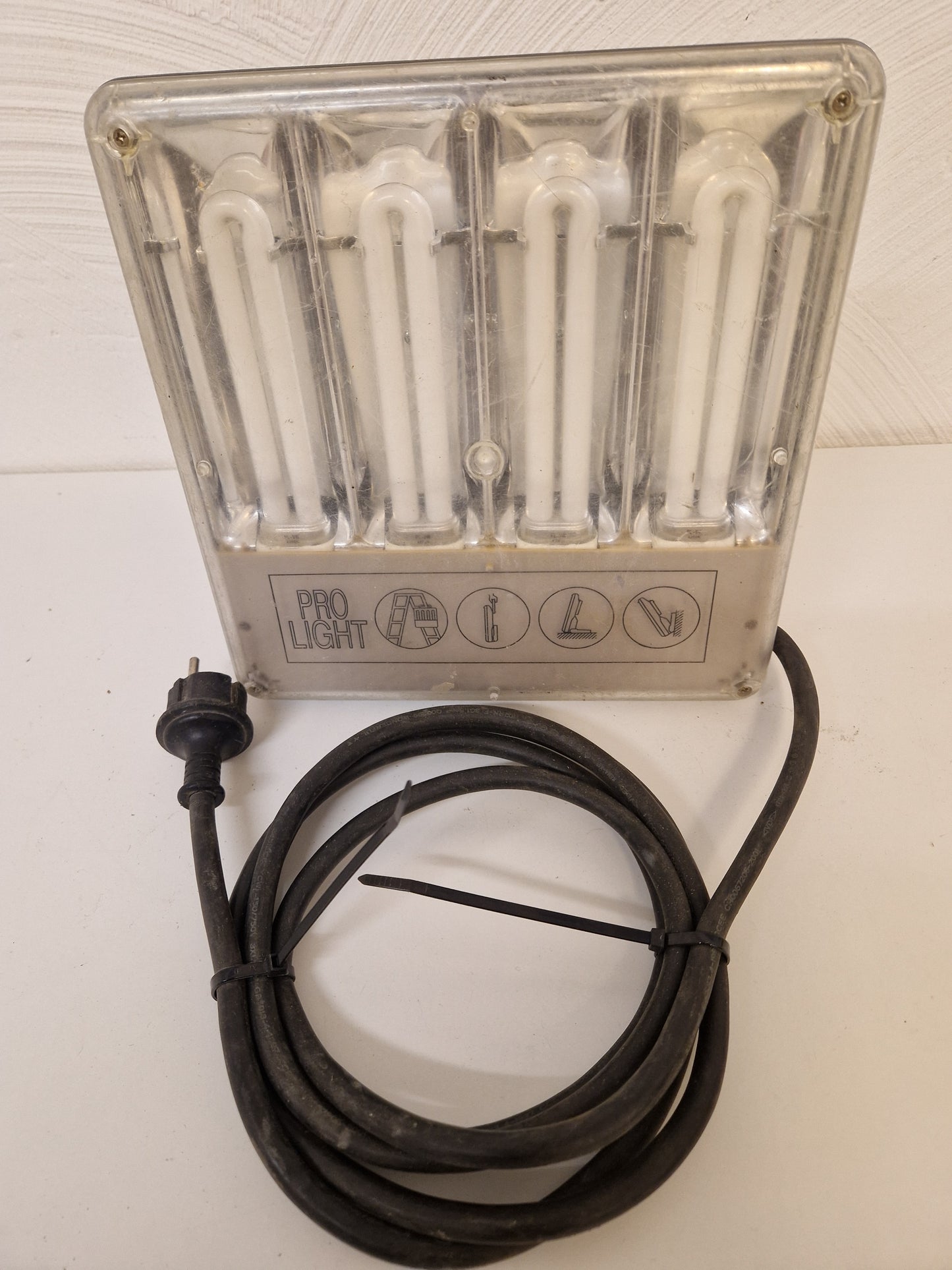 Bygglampa & 20m kabelvinda