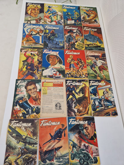 Serietidningar Fantomen från 1952