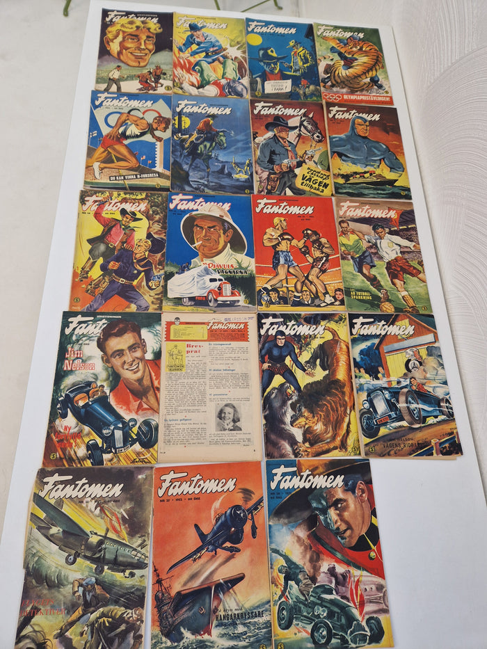 Serietidningar Fantomen från 1952
