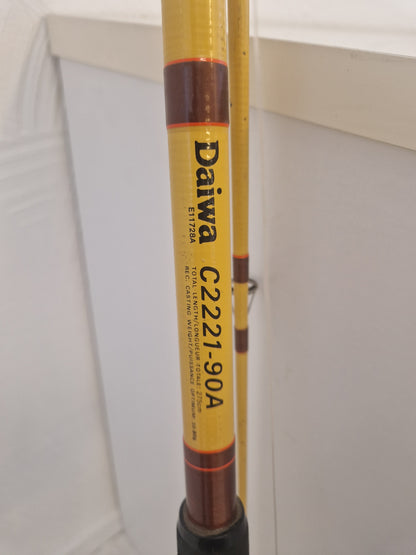 Havsfiskeset med DAIWA spö & FLADEN multirulle.