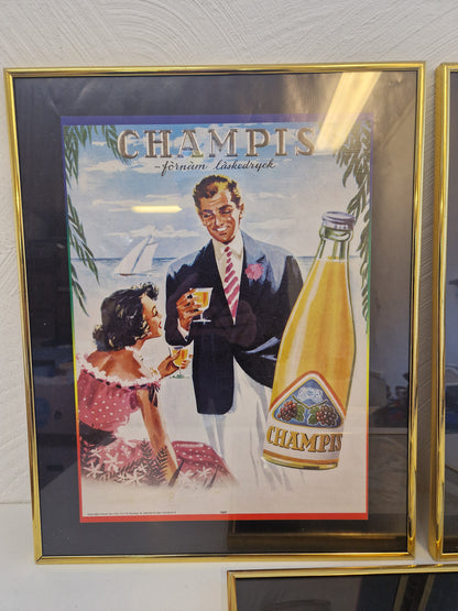 3st tavlor med reklambudskap