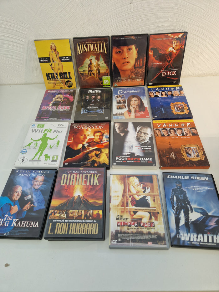 DVD filmer & CD skivor