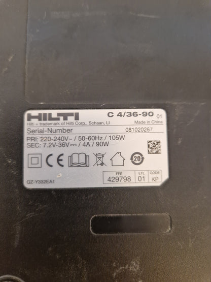 HILTI laddare + batteri