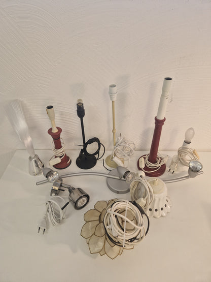 Div. belysning enligt bilder