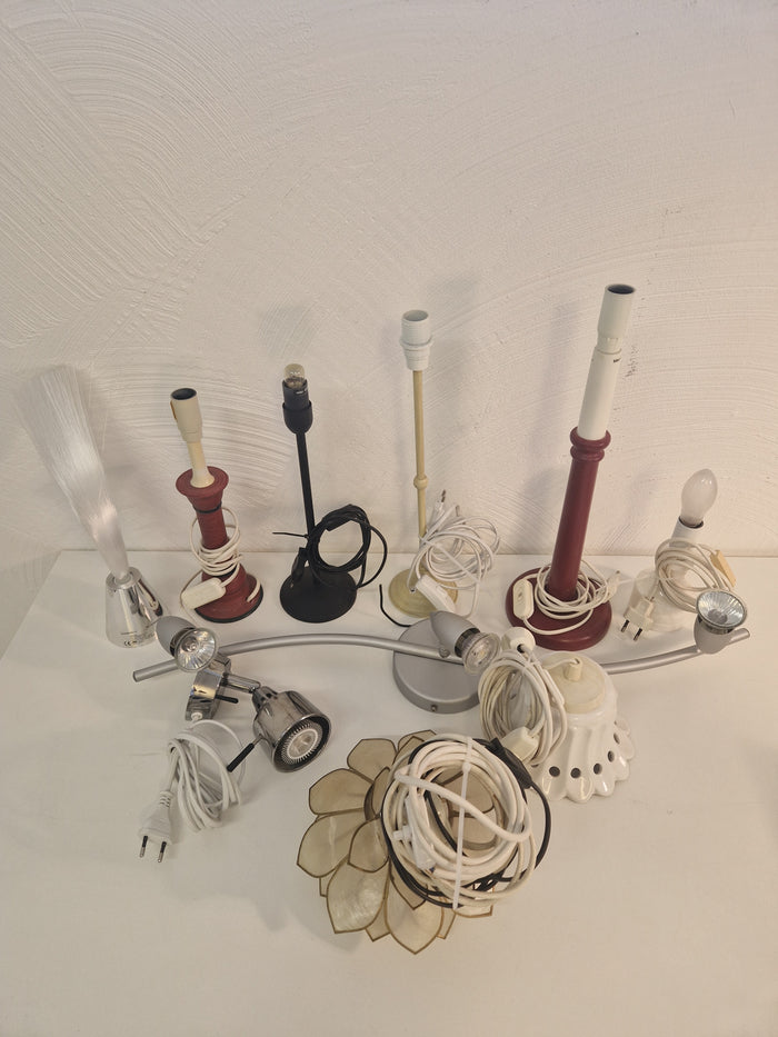 Div. belysning enligt bilder