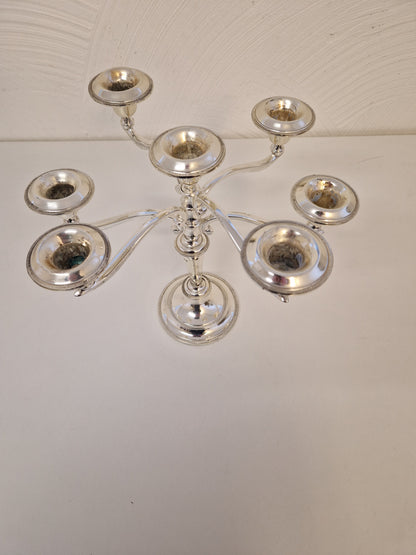 Ljusstake / kandelaber i nysilver