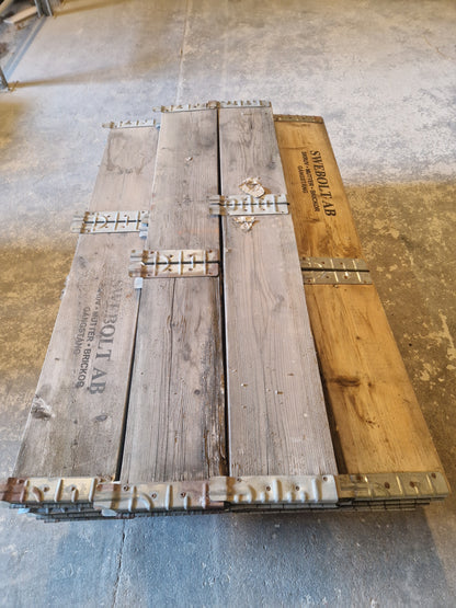 Parti  pallkragar för 1/2-pall