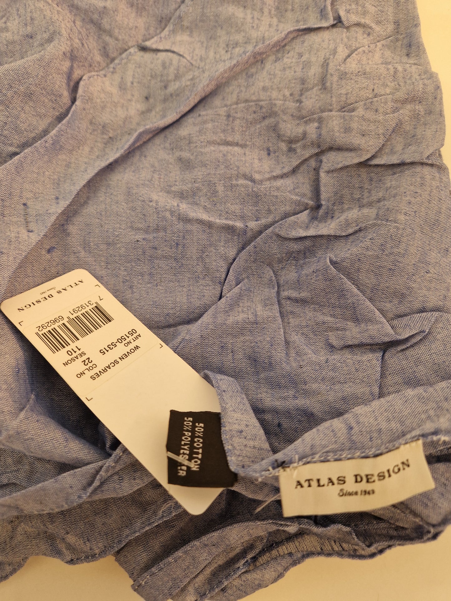 25st blå scarves. Nya i förpackning