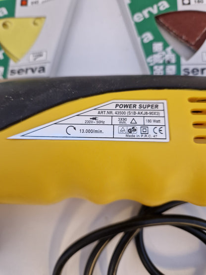 Hörnslipmaskin 230V.