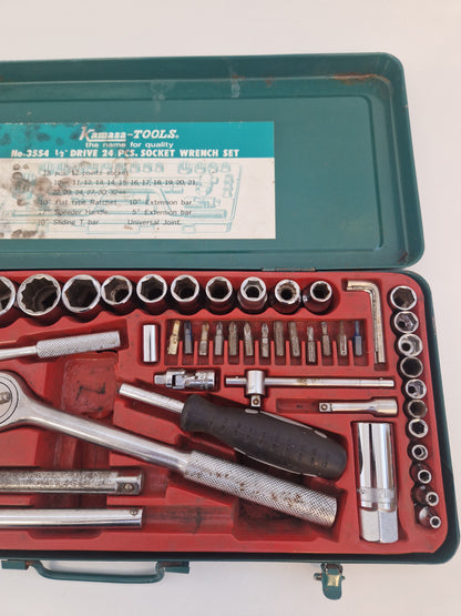 Hylsnyckelsats 1/2" med 52 delar