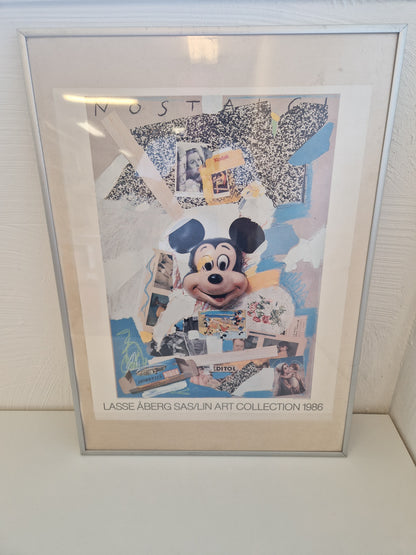 Inramade planscher Lasse Åberg