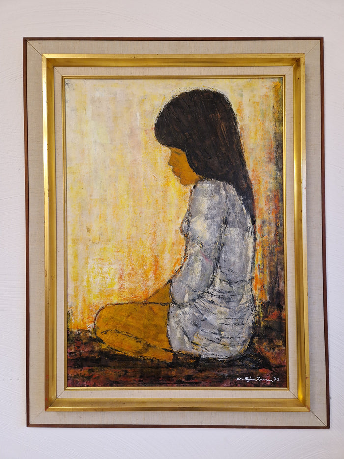 Björn Larsen, olja på pannå