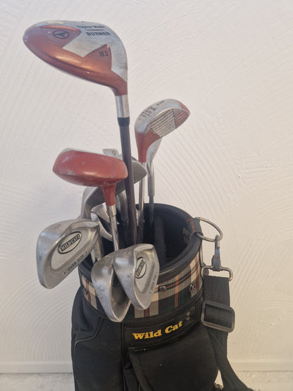 WILD CAT golfbag & golfklubbor