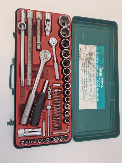 Hylsnyckelsats 1/2" med 52 delar