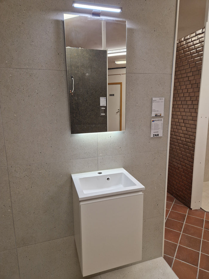 Vask, underskåp, spegel