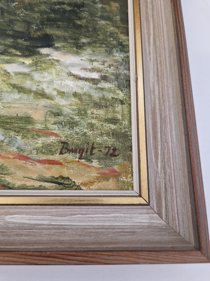 3st tavlor med naturmotiv