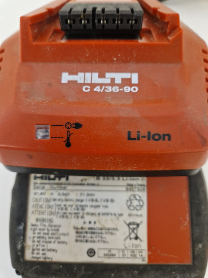 HILTI laddare + batteri