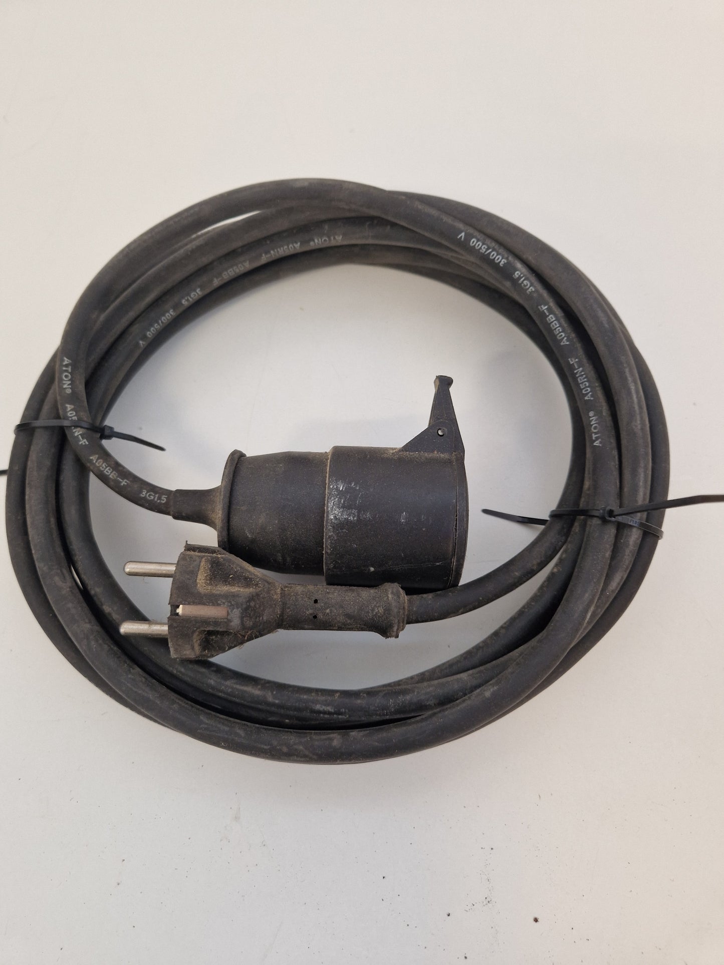 Bygglampa & kabel