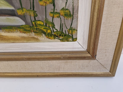 3st tavlor i medelhavsmiljö sign. H. Jarlhov