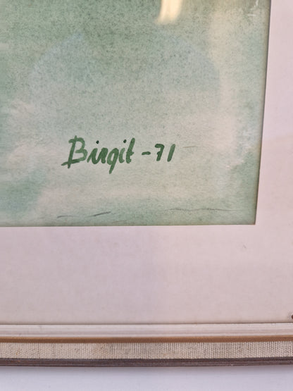 3st stilleben med blommotiv